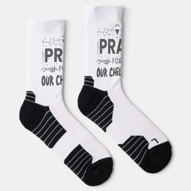 Bete für unsere Kinder Socken (Rechts)