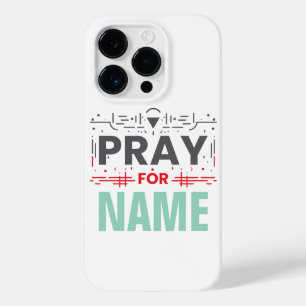 Bete Für: Zusammen in Solidarität Case-Mate iPhone 14 Pro Hülle