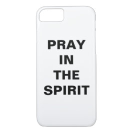 "Bete im Geist" Fall Apple iPhone 8/7 iPhone 8/7 Hülle