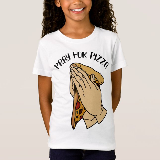 Bete Pizza, Funny Pizza Lover T-Shirt (Vorderseite)