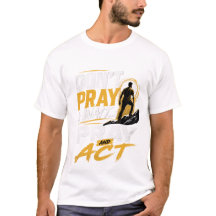 Bete-und-Handle-T-Shirt