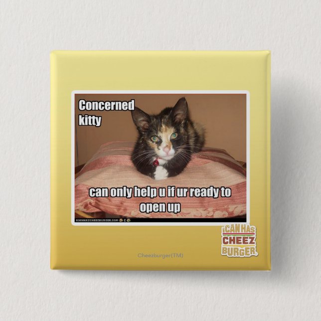 Beteiligte Miezekatze Button (Vorderseite)