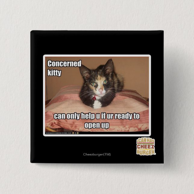 Beteiligte Miezekatze Button (Vorderseite)