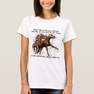 Beten am Pferderennen T-Shirt
