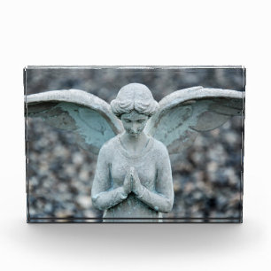 Beten der Angel-Statue, Fotoblock
