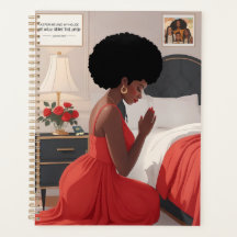 Beten der Mutter Hardcover Monatsplaner 8.5"x11"