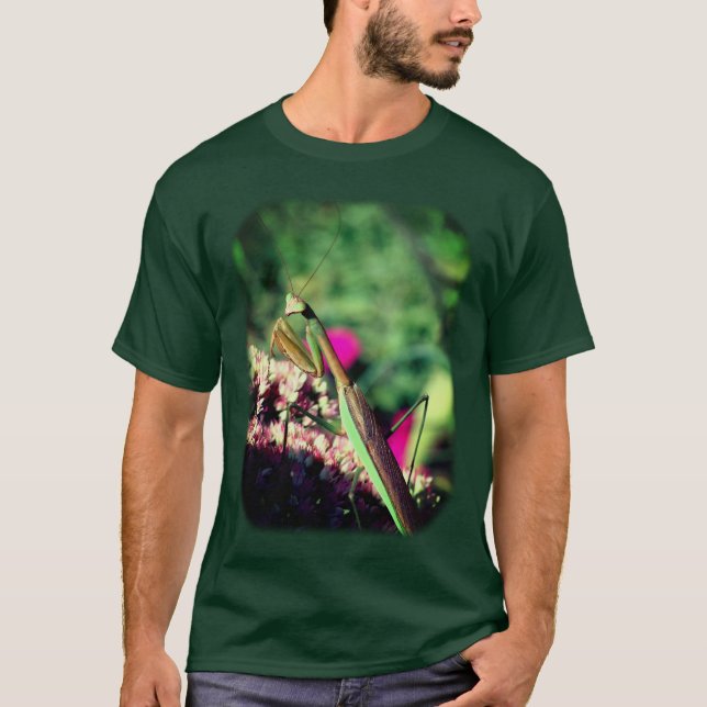Beten des Mantis-Insekts T-Shirt (Vorderseite)