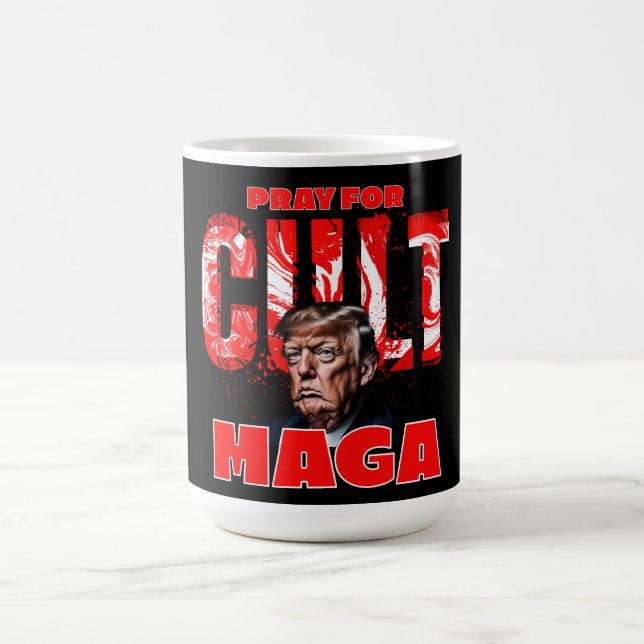 Beten für Cult MAGA Kaffeetasse (Mittel)