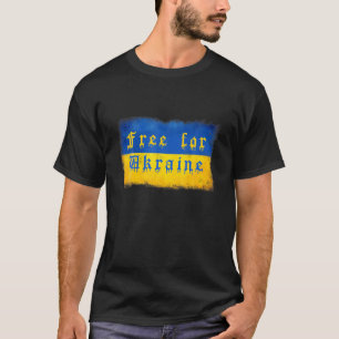 Beten für die Ukraine - Frieden für die Ukraine un T-Shirt