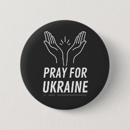 Beten für die Ukraine - Unterstützung der Ukrainer Button