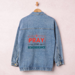 Beten Für: Eine Kollektive Erinnerung Jeansjacke