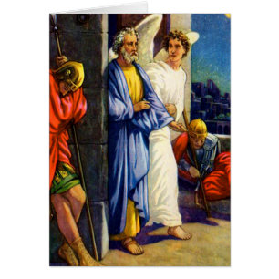 Beten für einen Freund Grußkarte