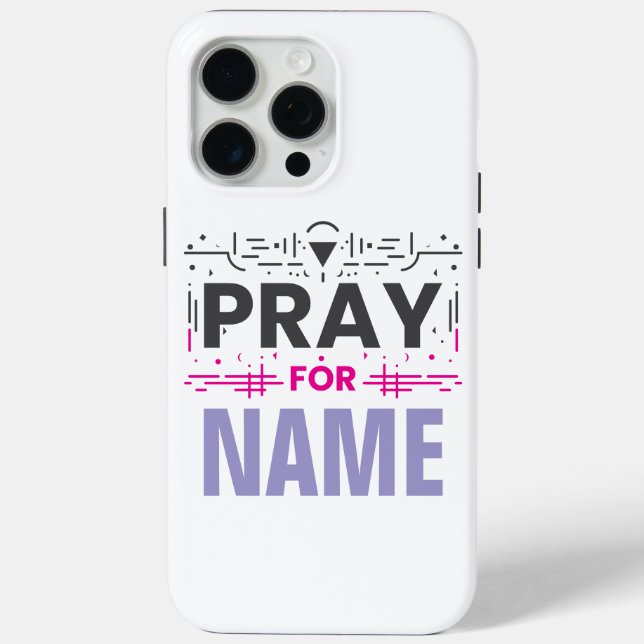 Beten für: Gemeinsam in Solidarität Case-Mate iPhone Hülle (Rückseite)