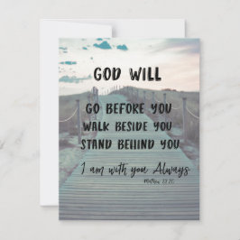 Beten für Sie Inspiration Christlich Karte