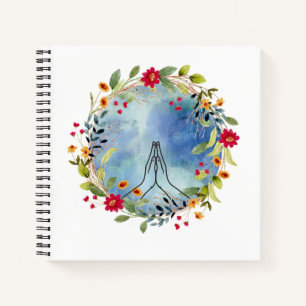 Beten Hände Aquarell Notizbuch