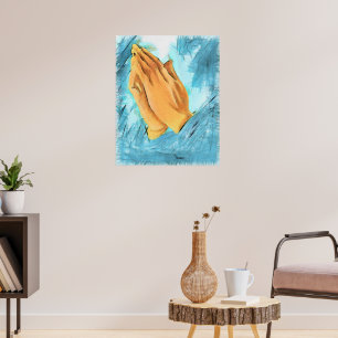 Beten Hände Poster