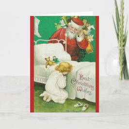 Beten Kinderklassiker Weihnachtskarte Feiertagskarte