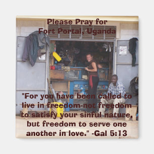 Beten Sie bitte für Fort Portal, Ugand… Magnet