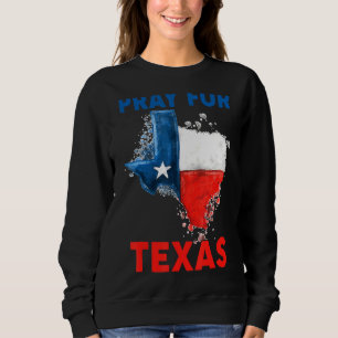 Beten Sie dafür, dass Texas-Segen in Texas-Unterst Sweatshirt