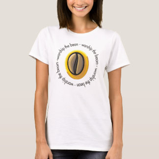 Beten Sie den Bohnen-Kaffee-T - Shirt an
