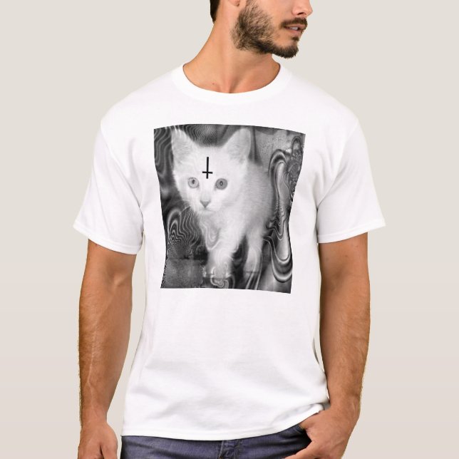 beten Sie die Miezekatze an T-Shirt (Vorderseite)