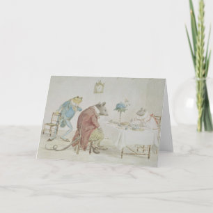 Beten Sie, Fräulein Mouse, Sie gibt uns etwas beer Karte