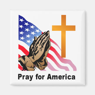 Beten Sie für Amerika Magnet