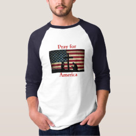 Beten Sie für Amerika T-Shirt