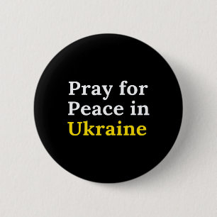 Beten Sie für den Frieden in der Ukraine Button