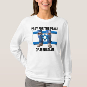 Beten Sie für den Frieden von Jerusalem T-Shirt