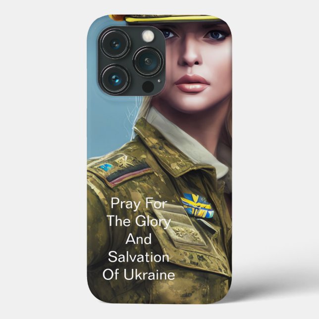 Beten Sie für den Ruhm und die Rettung der Ukraine Case-Mate iPhone Hülle (Rückseite)