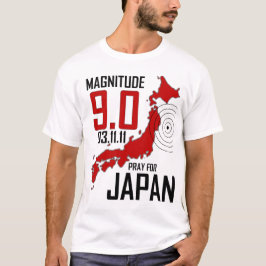 Beten Sie für Japan - Größe 9,0 - 03.11.11 T-Shirt