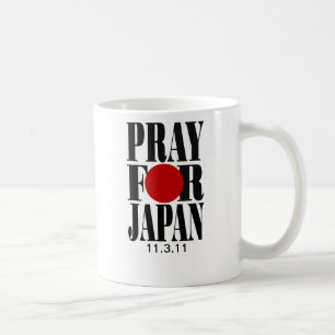 Beten Sie für Japan-Tassen Tasse