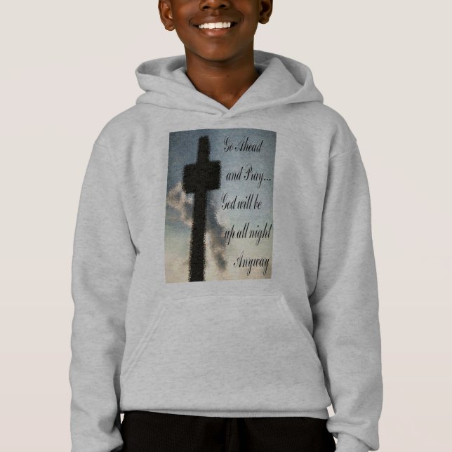 Beten Sie Hoodie (Vorderseite)