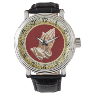 BETENDE HÄNDE ARMBANDUHR