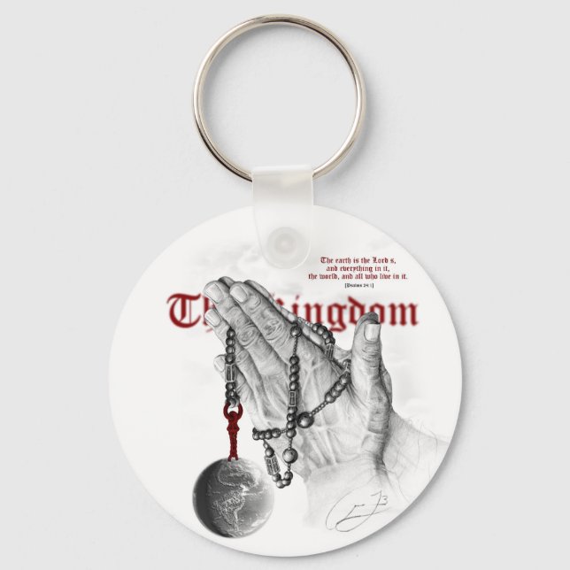 betende Hände Schlüsselanhänger (Vorderseite)