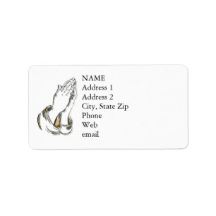 Betende kundenspezifische Adressen-Etiketten KRW Adressaufkleber
