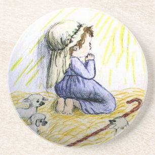 betender KinderUntersetzer Untersetzer
