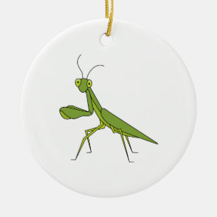 Betender Mantis Keramik Ornament