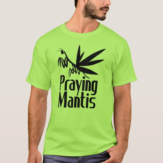 Betender Mantis-Shirt T-Shirt (Vorderseite)