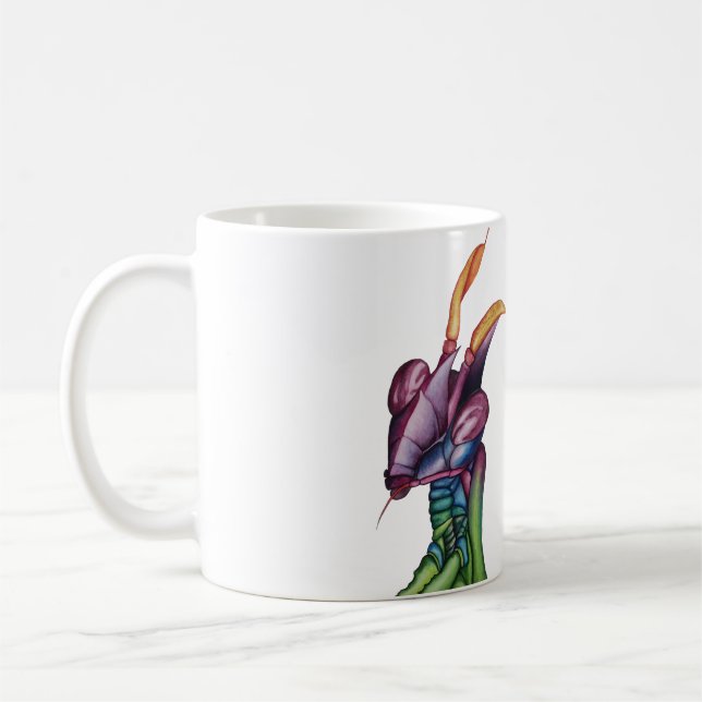 Betender Mantis-Wanzen-Tasse Tasse (Links)