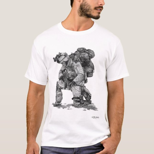 Betender Soldat-Murphy Elliott T-Shirt (Vorderseite)