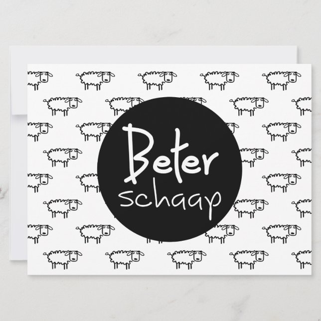 Beterschaap. Beterschap Wenskaarten. Karte (Vorderseite)