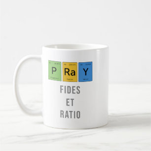 Betet—Fides et Ratio (Glaube und Vernunft) Kaffeetasse
