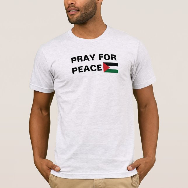 BETET FÜR DEN FRIEDEN T-Shirt (Vorderseite)