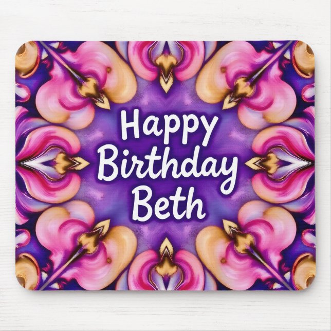 BETH ~ Blumengeburt ~ Mousepad (Vorne)