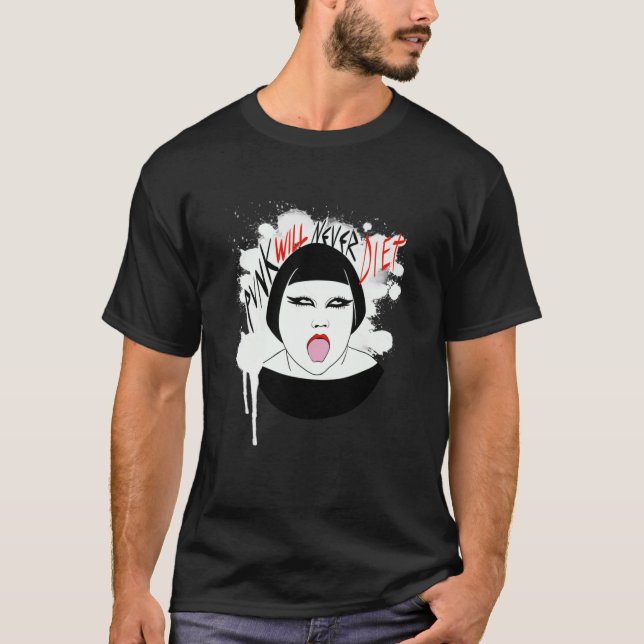 Beth Ditto - punk will never diet  T-Shirt (Vorderseite)
