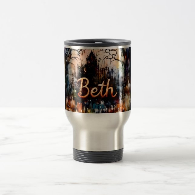 BETH ~ Halloween ~ Reisebecher (Mittel)