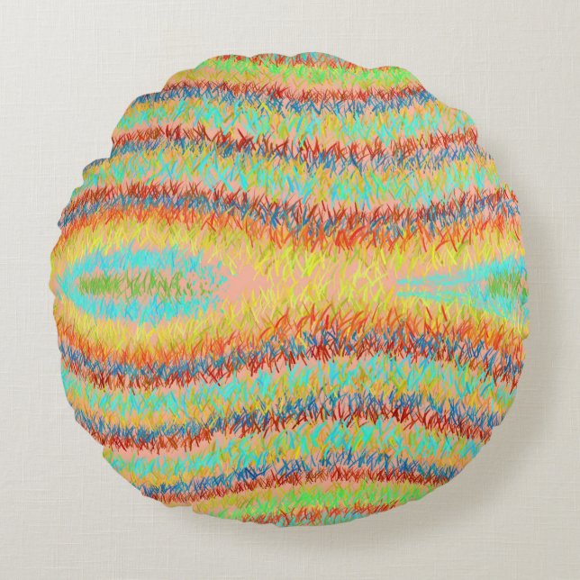 Beth Rundes Kissen (Vorderseite)