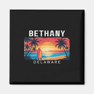 Bethany Beach Delaware Männer Frauen Surfen Magnet